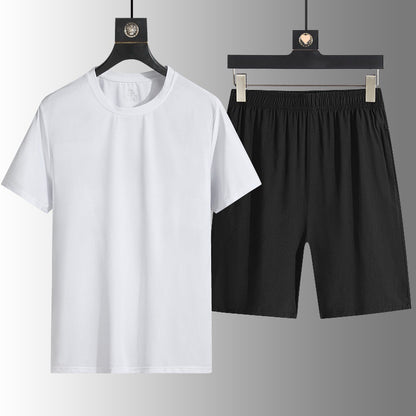 Shorts Ice-cream Suit Two For Men In Summer